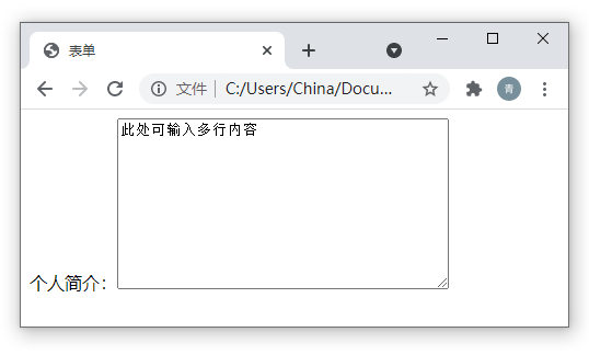 9.3 文本域