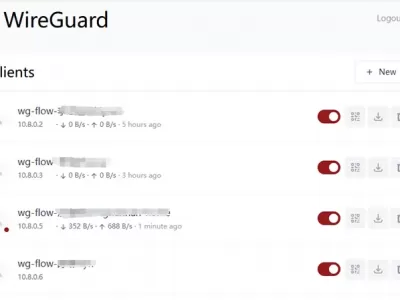 运行 WireGuard VPN + 基于 Web 的管理 UI 的最简单方法